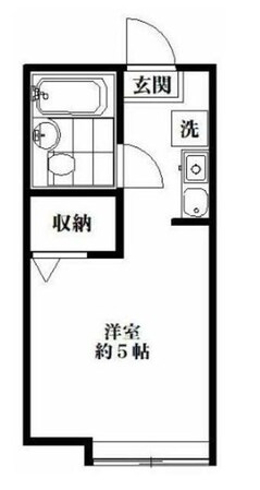 ウィング金町の物件間取画像